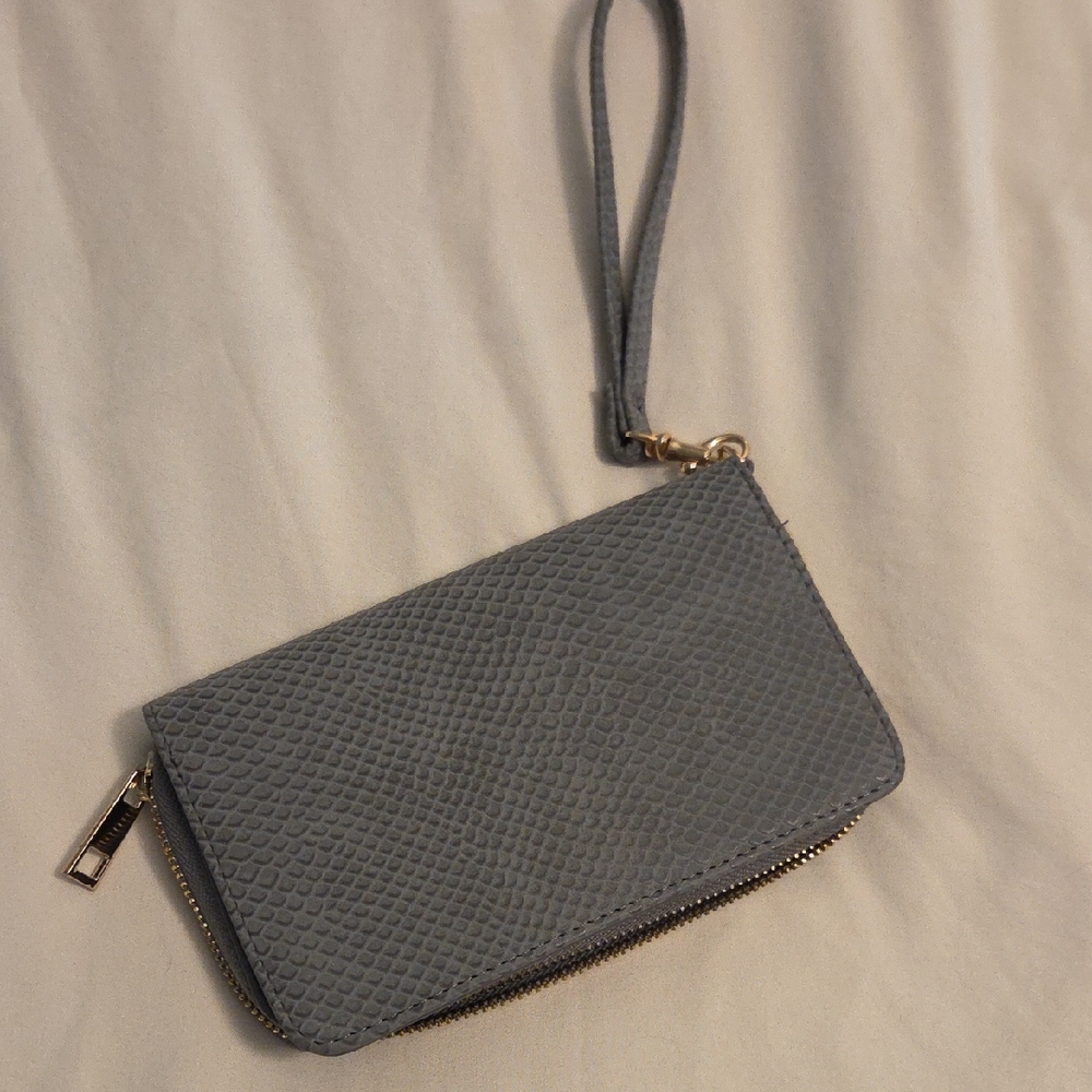 Grey Wristlet